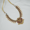 Temple Nakshi Short Necklace Set