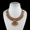 Temple Nakshi Mango Short Necklace Set