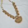 Temple Nakshi Short Necklace Set