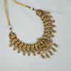 Temple Nakshi Short Necklace Set