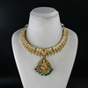 Temple Lakshmi Short Necklace Set