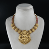 Temple Lakshmi Short Necklace Set