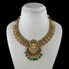 Temple Nakshi Short Necklace Set