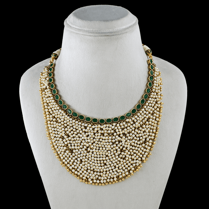 Temple Heavy Necklace Set