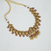 Temple Lakshmi Short Necklace Set