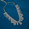 CZ Emerald Short Necklace Set