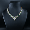 CZ Emerald Short Necklace Set