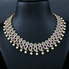 CZ Mango Heavy Necklace Set