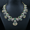 CZ Emerald Heavy Necklace Set