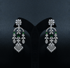 CZ Emerald Heavy Necklace Set