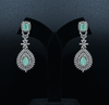 CZ Mint Heavy Necklace Set