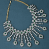 CZ Emerald Heavy Necklace Set