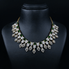 CZ Emerald Short Necklace Set