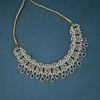 CZ Emerald Heavy Necklace Set