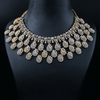 CZ Heavy Diamond Necklace Set