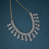 CZ Heavy Diamond Necklace Set