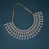 CZ Heavy Diamond Necklace Set