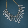 CZ Heavy Diamond Necklace Set