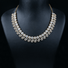 CZ Short Diamond Necklace Set