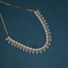 CZ Short Diamond Necklace Set