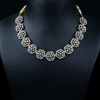 CZ Short Diamond Necklace Set