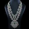 CZ Long Necklace Set