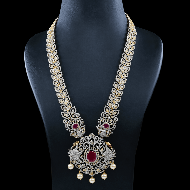 CZ Exclusive Long Necklace Set