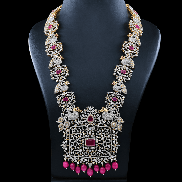 CZ Exclusive Long Necklace Set