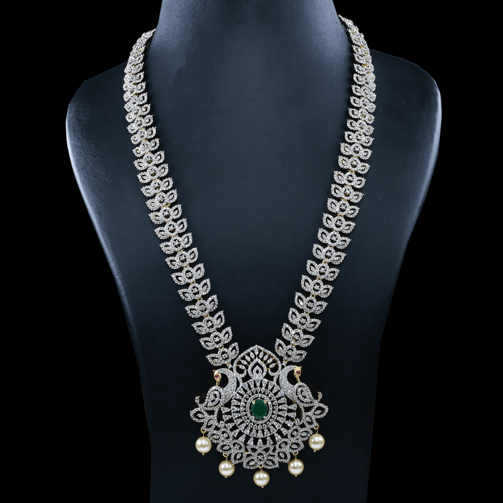 CZ Exclusive Long Necklace Set