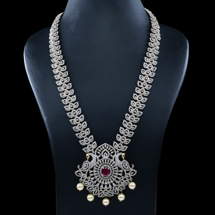 CZ Exclusive Long Necklace Set