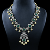 CZ Heavy Diamond Necklace Set