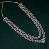 CZ Exclusive 2-Layered Long Necklace Set