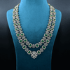 CZ Exclusive 2-Layered Long Necklace Set