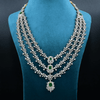 CZ Exclusive 3-Layered Long Necklace Set