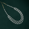 CZ Exclusive 3-Layered Long Necklace Set