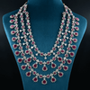 CZ Exclusive 3-Layered Long Necklace Set