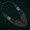 CZ Exclusive 4-Layered Long Necklace Set