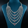 CZ Exclusive 5-Layered Long Necklace Set