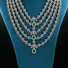 CZ Exclusive 5-Layered Long Necklace Set