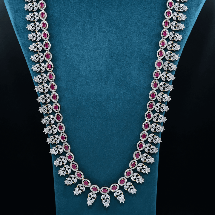 CZ Exclusive Long Necklace Set