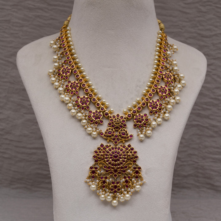 Luxury Guttapusal Necklace Set