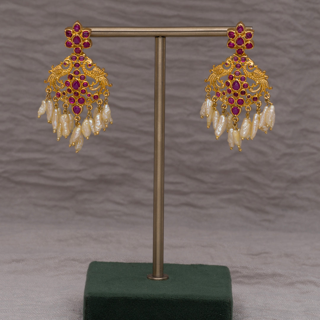 Guttapusal Nakshi Necklace Set