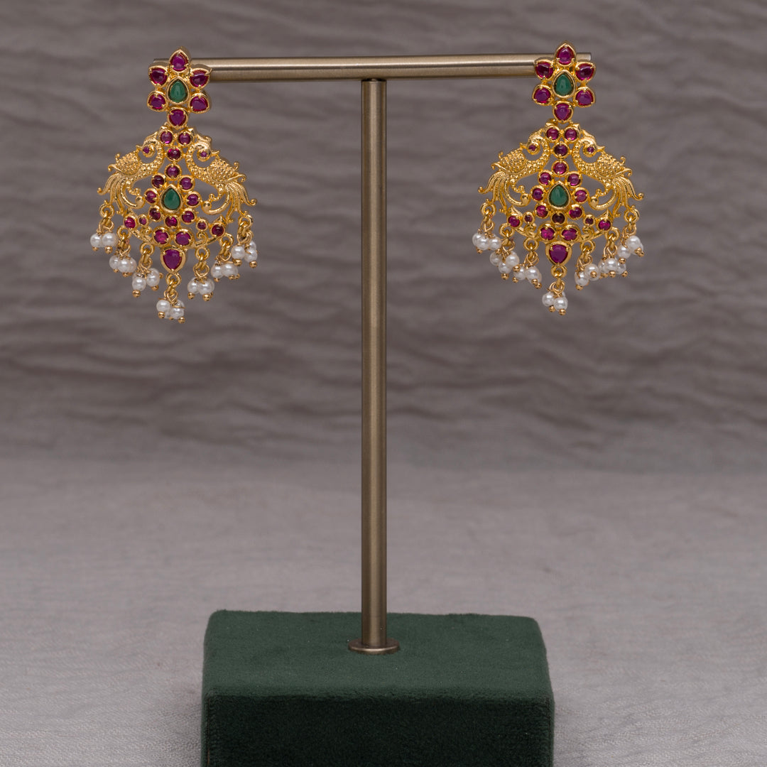 Guttapusal Nakshi Necklace Set