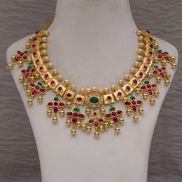 Luxury Guttapusal Necklace Set