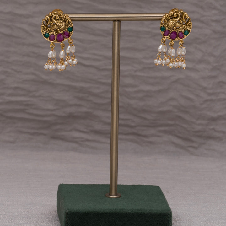 Guttapusal Nakshi Necklace Set