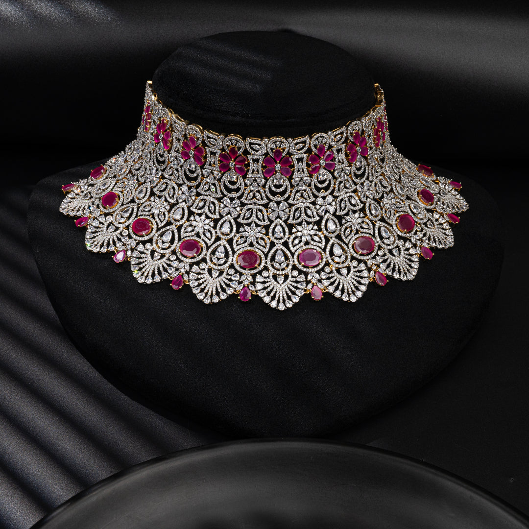 CZ Ruby Choker