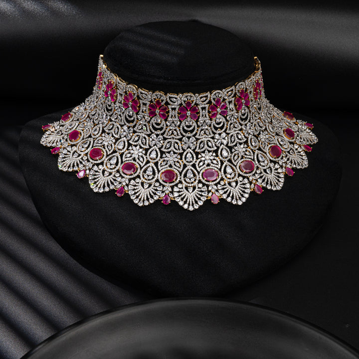 CZ Ruby Choker
