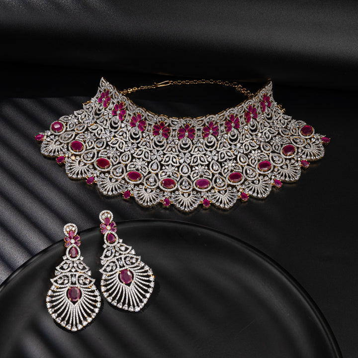CZ Ruby Choker