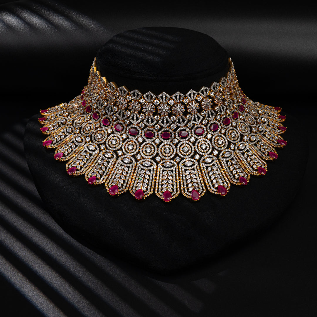 CZ Ruby Choker