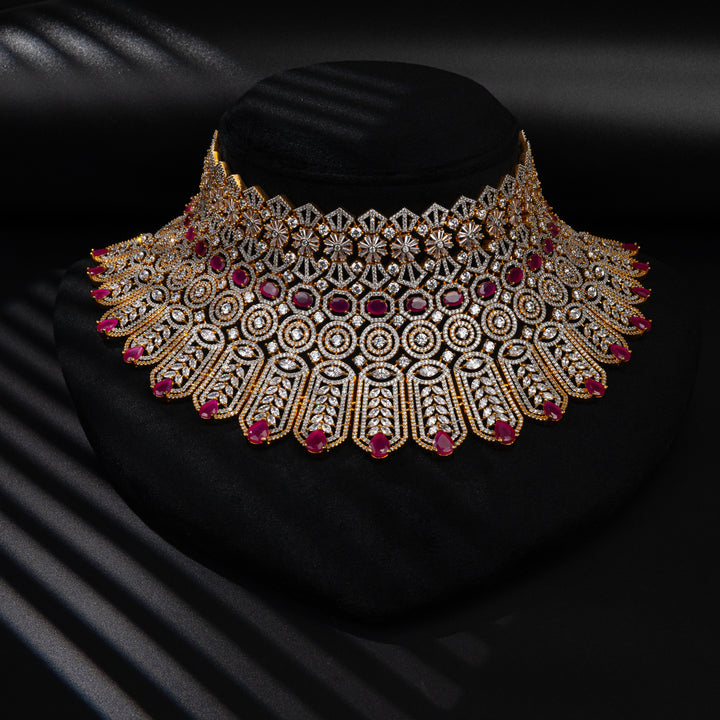 CZ Ruby Choker